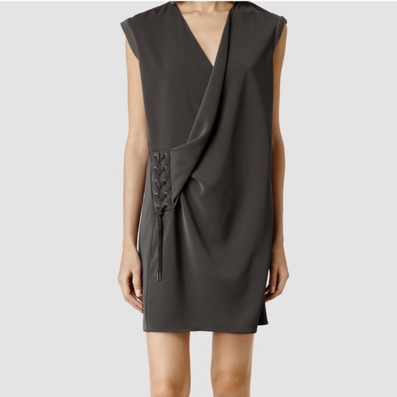 All Saints Dresses & Skirts - AllSaints Aures Dress with Lace Up Detail